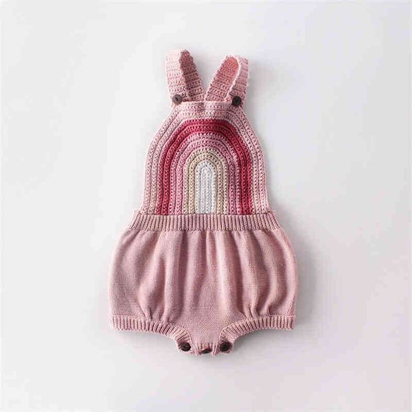 newborn baby girls romper sleeveless rainbow knitted baby girl clothes onesie cotton infant toddler jumpsuit for girls overalls g1221, Blue
newborn baby girls romper sleeveless rainbow knitted baby girl clothes onesie cotton infant toddler jumpsuit for girls overalls g1221, Blue