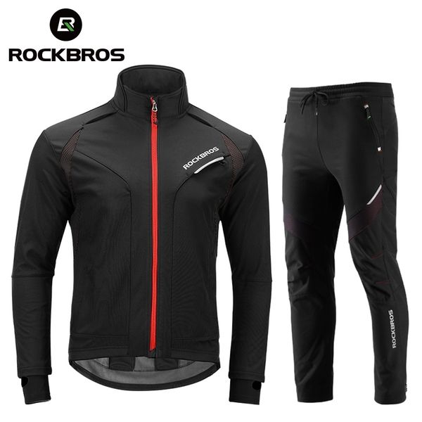 rockbros cycling clothing set winter thermal fleece pants rainproof windproof reflective cycling jersey set men women sportswear
rockbros cycling clothing set winter thermal fleece pants rainproof windproof reflective cycling jersey set men women sportswear
