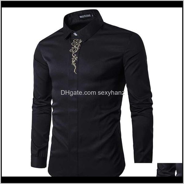 clothing apparel drop delivery 2021 men shirt male long sleeve casual high-quality printing slim fit dress shirts mens plus size s-2xl 1mdaw, White;black
clothing apparel drop delivery 2021 men shirt male long sleeve casual high-quality printing slim fit dress shirts mens plus size s-2xl 1mdaw, White;black