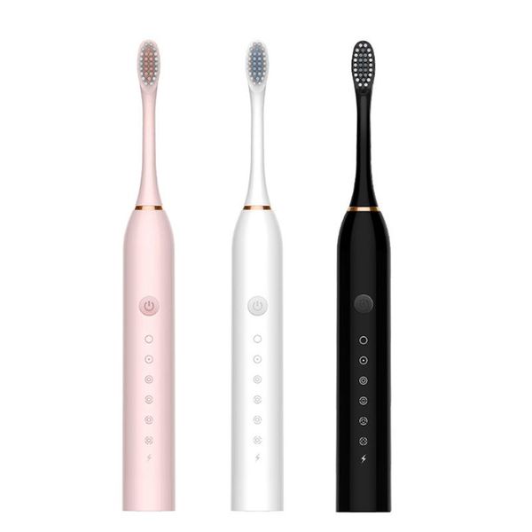 smart electric toothbrush super sonic ipx7 waterproof ultrasonic toothbrushes rechargeable soft brush 4 change heads
smart electric toothbrush super sonic ipx7 waterproof ultrasonic toothbrushes rechargeable soft brush 4 change heads