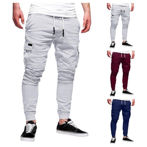 men's pants cargo trousers jogging casual plus size hip hop multi pocket tooling sports sweatpants streetwear men clothing, Black
men's pants cargo trousers jogging casual plus size hip hop multi pocket tooling sports sweatpants streetwear men clothing, Black
