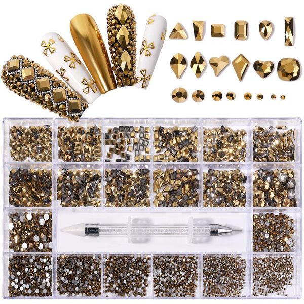 nail art mix shape fancy shaped in box gold flat bottom glass rhinestone decoration rhinestones decorations, Silver;gold
nail art mix shape fancy shaped in box gold flat bottom glass rhinestone decoration rhinestones decorations, Silver;gold