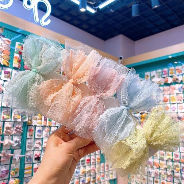 korean fashion children's hairpins headwear temperament sweet girl princess lace yarn bow duckbill clip kids hair accessories, Slivery;white
korean fashion children's hairpins headwear temperament sweet girl princess lace yarn bow duckbill clip kids hair accessories, Slivery;white