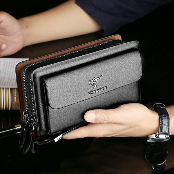 men's wallet clutch bag boys pu leather luxury purse large capacity business organizer phone money pocket card holder male wallets, Red;black
men's wallet clutch bag boys pu leather luxury purse large capacity business organizer phone money pocket card holder male wallets, Red;black