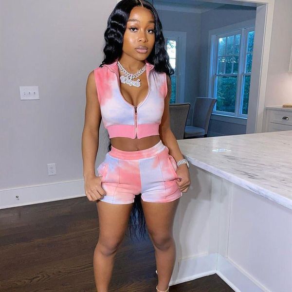 women's tracksuits 2021 women tracksuit crop biker shorts matching sets 2 piece club outfits tie dye two set summer clothes, Gray
women's tracksuits 2021 women tracksuit crop biker shorts matching sets 2 piece club outfits tie dye two set summer clothes, Gray