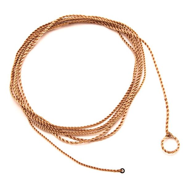 braid line fishing leader with tippet ring pet furled