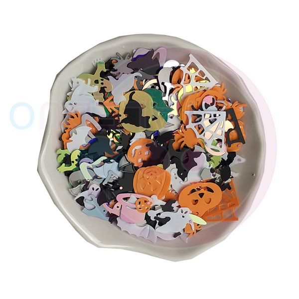 sequins ghost spider pumpkin bat skull glitter powder fashion accessories halloween day series environmental pvc dress up stage hat costume, Silver
sequins ghost spider pumpkin bat skull glitter powder fashion accessories halloween day series environmental pvc dress up stage hat costume, Silver