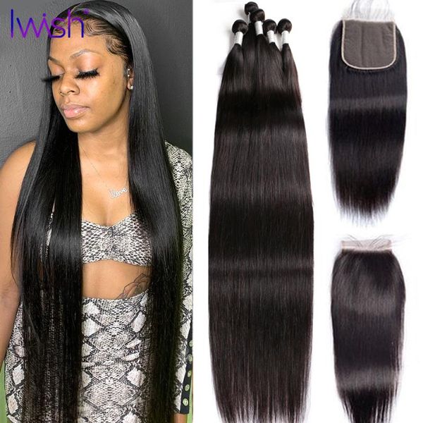 human hair bulks long 40 inch straight bundles with closure malaysian weave remy, Black
human hair bulks long 40 inch straight bundles with closure malaysian weave remy, Black