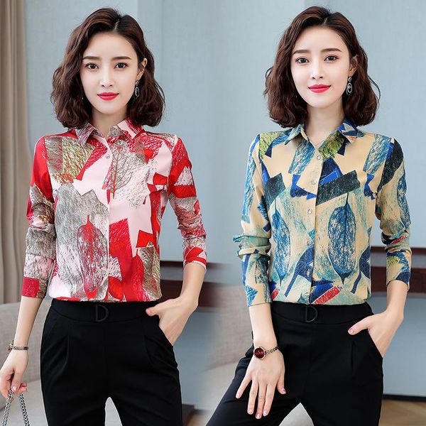 women 2021 autumn fashion chiffon shirt long sleeve blouse office shirts elegant blouses feminino camisa plus size 4xl women's &, White
women 2021 autumn fashion chiffon shirt long sleeve blouse office shirts elegant blouses feminino camisa plus size 4xl women's &, White