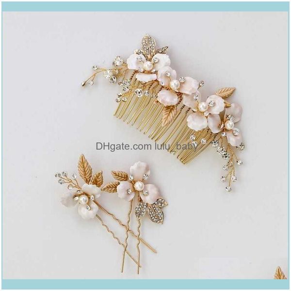 jewelryvintage gold floral bridal comb pins pearls jewelry handmade leaf wedding headpiece women hair ornament drop delivery 2021 qgbge, Slivery;golden
jewelryvintage gold floral bridal comb pins pearls jewelry handmade leaf wedding headpiece women hair ornament drop delivery 2021 qgbge, Slivery;golden