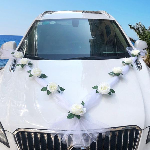 decorative flowers & wreaths white rose artificial flower for wedding bridal tulle car decorations door handle ribbons silk festival banquet
decorative flowers & wreaths white rose artificial flower for wedding bridal tulle car decorations door handle ribbons silk festival banquet