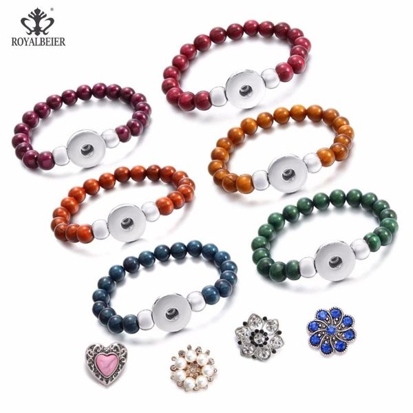charm bracelets 1pc multi fashion elegant beauty beads snap stone stretched bracelet fit 18/20mm button jewelry sz0587, Golden;silver
charm bracelets 1pc multi fashion elegant beauty beads snap stone stretched bracelet fit 18/20mm button jewelry sz0587, Golden;silver