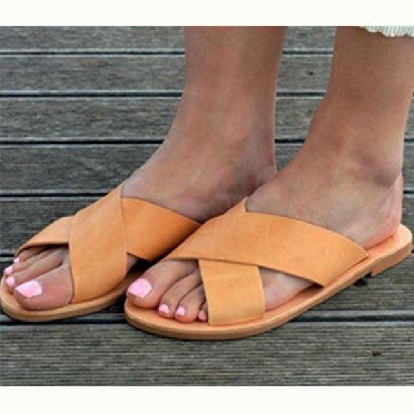 slippers women summer slip on flats shoes woman luxury pu leather outdoor vintage slides sandalias mujer sapato feminino d447, Black
slippers women summer slip on flats shoes woman luxury pu leather outdoor vintage slides sandalias mujer sapato feminino d447, Black
