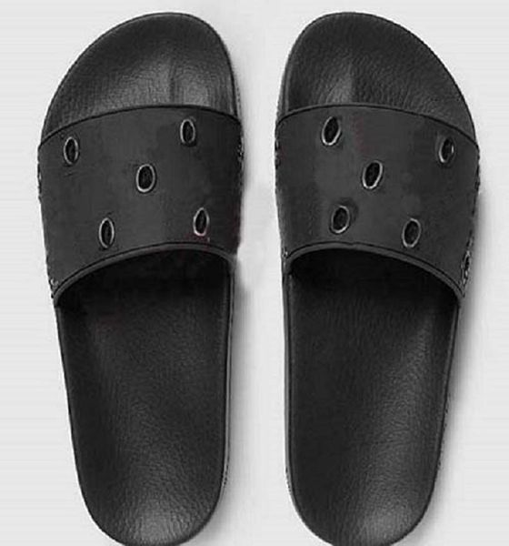 men's women's slippers sandals shoes slide summer fashion wide flat flip flops with box 05, Black
men's women's slippers sandals shoes slide summer fashion wide flat flip flops with box 05, Black