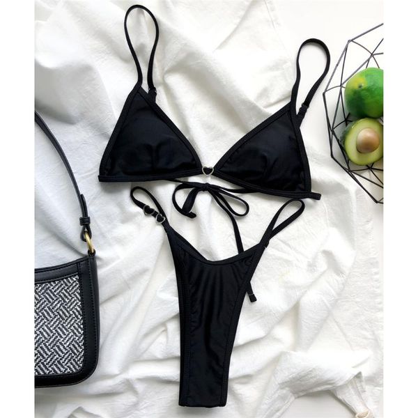 women's swimwear thong tiny mini bikini female swimsuit women two-pieces set padded bather bathing suit swim lady k3063, White;black
women's swimwear thong tiny mini bikini female swimsuit women two-pieces set padded bather bathing suit swim lady k3063, White;black