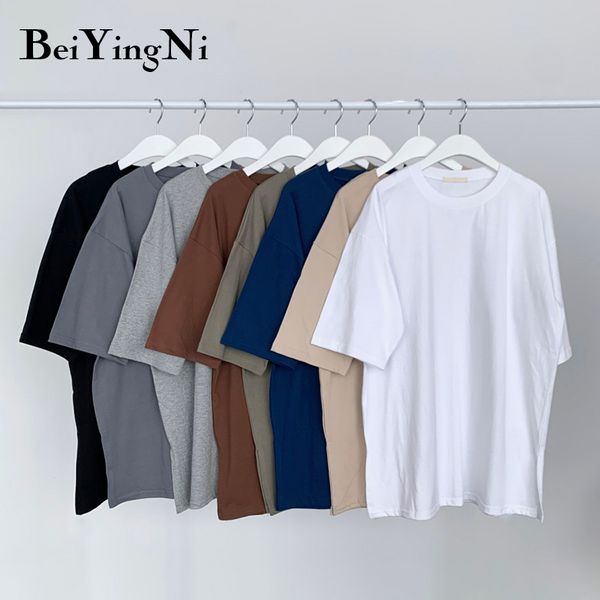 beiyingni harajuku cotton plus size t shirt women solid color vintage hipster short sleeve t-shirt woman casual plain female 210416, White
beiyingni harajuku cotton plus size t shirt women solid color vintage hipster short sleeve t-shirt woman casual plain female 210416, White