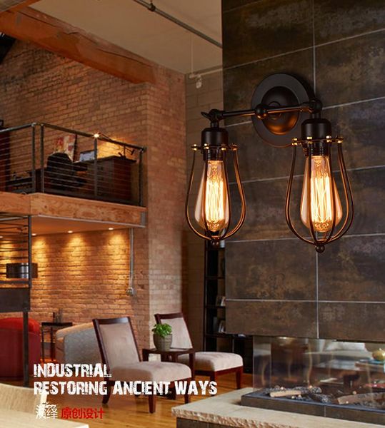 wall lamp loft industrial american style country retro iron double grapefruit light ac 110v/220v use e27 edison bulb
wall lamp loft industrial american style country retro iron double grapefruit light ac 110v/220v use e27 edison bulb