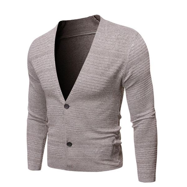 men's jackets men coat solid color two button full sleeve v neck casual autumn gentlemen cardigan male knitwear, Black;brown
men's jackets men coat solid color two button full sleeve v neck casual autumn gentlemen cardigan male knitwear, Black;brown