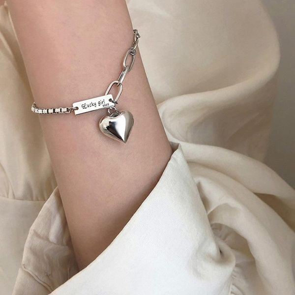 vintage handmade love heart bracelet for women thai silver color charm with stamp jewelry gift bracelets, Golden;silver
vintage handmade love heart bracelet for women thai silver color charm with stamp jewelry gift bracelets, Golden;silver
