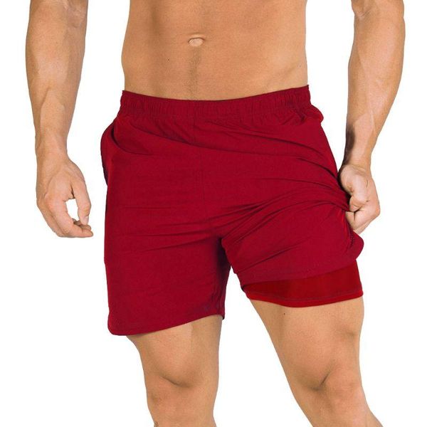 men summer sports quick dry 2 in 1 shorts running fitness beach u50c men's, White;black
men summer sports quick dry 2 in 1 shorts running fitness beach u50c men's, White;black