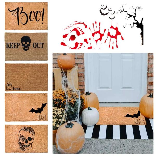 carpets halloween doormat blanket welcome home front door decor corridor living room decors holiday dress up #38 
carpets halloween doormat blanket welcome home front door decor corridor living room decors holiday dress up #38