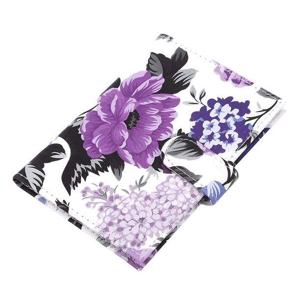 card holders passport holder creative colorful blooming flowers peony fashion elegant waterproof pu leather solid color women cover, Brown;gray
card holders passport holder creative colorful blooming flowers peony fashion elegant waterproof pu leather solid color women cover, Brown;gray