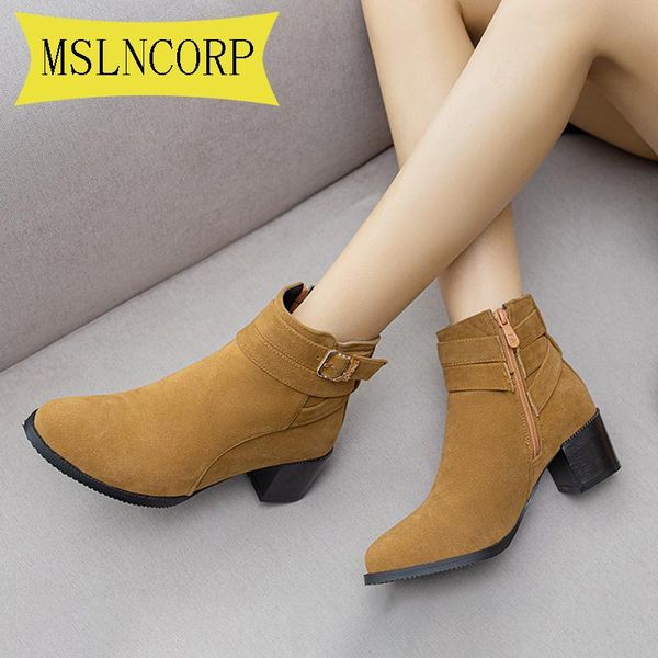 boots plus size 34-46 female leather women thick heels ankle for round toe winter shoes platform, Black
boots plus size 34-46 female leather women thick heels ankle for round toe winter shoes platform, Black