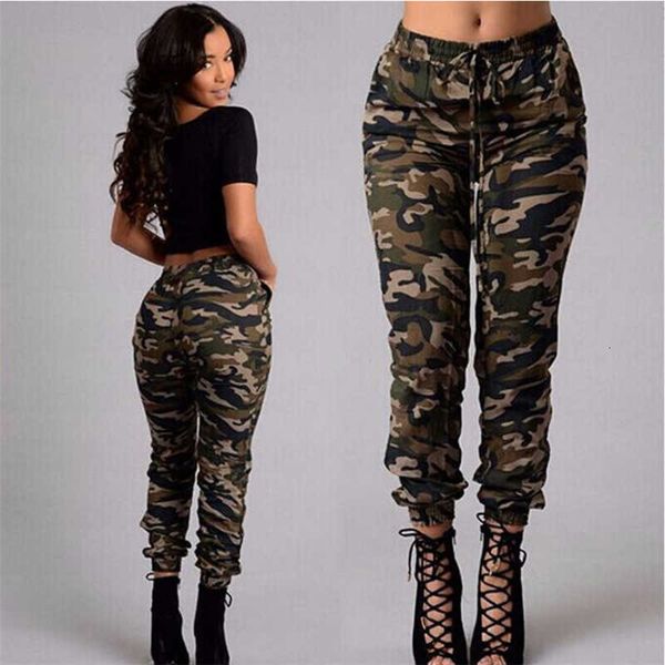 women's leggings camouflage pencil plus size elastic waist drawstring ankle banded pants fashion street style women tro sihu, Black
women's leggings camouflage pencil plus size elastic waist drawstring ankle banded pants fashion street style women tro sihu, Black