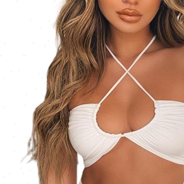 criss cross halter womens cami bandage crop wrap cut out active bustier bra camisole top, White
criss cross halter womens cami bandage crop wrap cut out active bustier bra camisole top, White