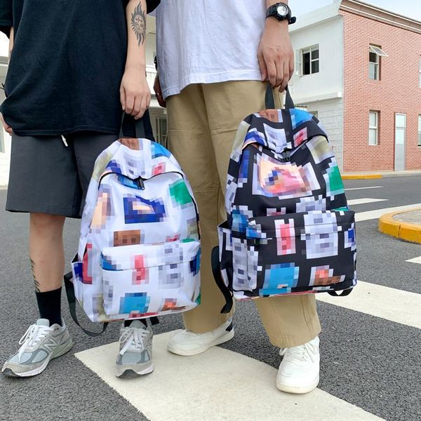 backpack mosaic printed school bag female korean large-capacity waterproof college student ins campus
backpack mosaic printed school bag female korean large-capacity waterproof college student ins campus