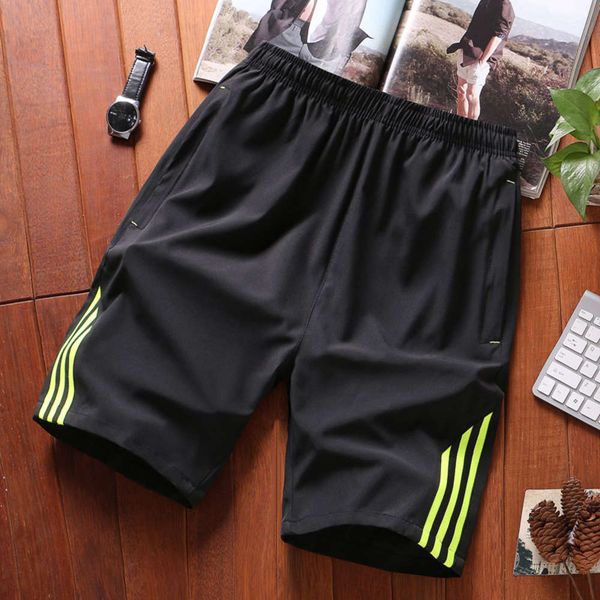 men's shorts elastic summer fitness running training sports shorts thin five point pants men's, White;black
men's shorts elastic summer fitness running training sports shorts thin five point pants men's, White;black
