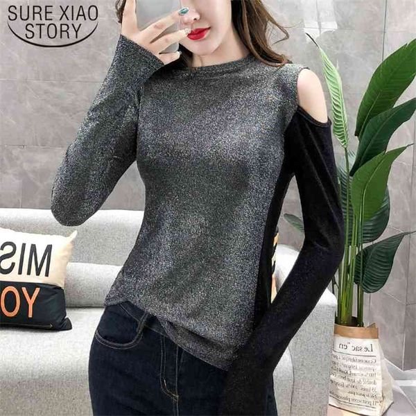 solid stitching o-neck clothes women casual one shoulder blusas mujer de moda and blouse 6242 50 210506, White
solid stitching o-neck clothes women casual one shoulder blusas mujer de moda and blouse 6242 50 210506, White