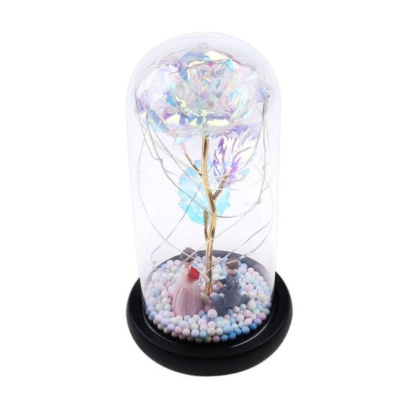 1pc creative gold foil rose flower glass bottle lamp light valentine's day gift for lovers (colorful without battery kiss style) party
1pc creative gold foil rose flower glass bottle lamp light valentine's day gift for lovers (colorful without battery kiss style) party