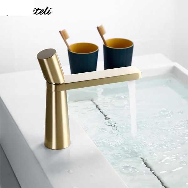 brass single hole handle 360 degree rotation deck mounted basin and cold water sink bathroom faucets
brass single hole handle 360 degree rotation deck mounted basin and cold water sink bathroom faucets
