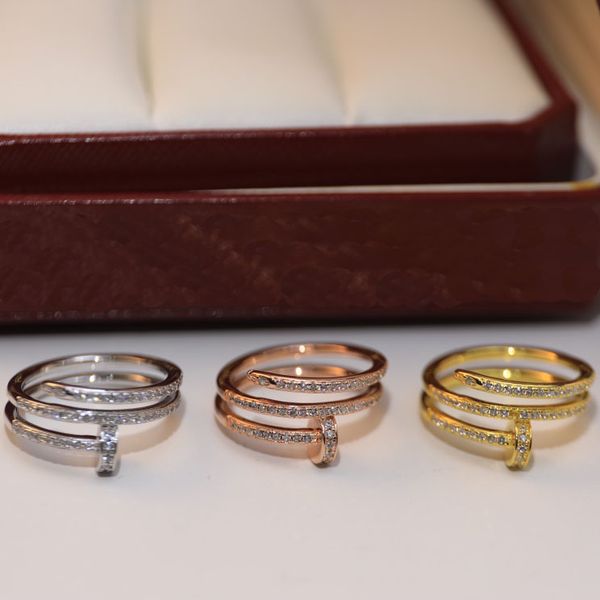 snake rings with side stones classic luxury designer jewelry women titanium steel alloy gold-plated, Silver 
snake rings with side stones classic luxury designer jewelry women titanium steel alloy gold-plated, Silver