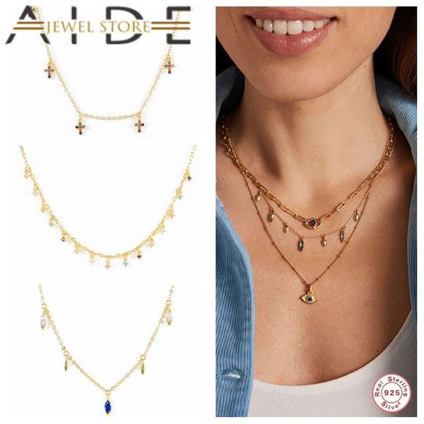 chains aide 925 sterling silver necklace colorful waterdrop cross pendant necklaces for women girls exquisite cz wedding jewerly gift
chains aide 925 sterling silver necklace colorful waterdrop cross pendant necklaces for women girls exquisite cz wedding jewerly gift