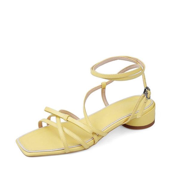 band sandals for women 2cm heel buckle pink yellow square open toe shoes elegant women's size 33-44, Black
band sandals for women 2cm heel buckle pink yellow square open toe shoes elegant women's size 33-44, Black