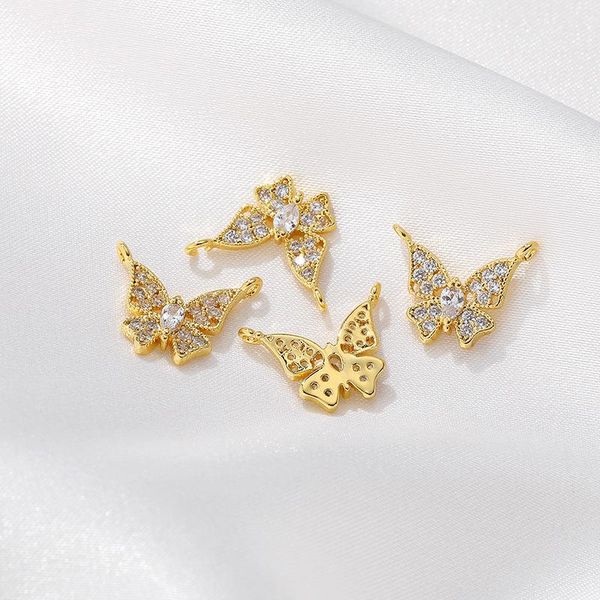 charms diy necklace pendant bracelet bag decor for jewelry making findings connector gold filled crystal butterfly, Bronze;silver
charms diy necklace pendant bracelet bag decor for jewelry making findings connector gold filled crystal butterfly, Bronze;silver