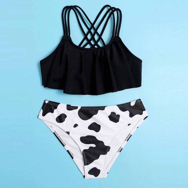 8-14years children swimwear falbala girls baby kids biquini infantil swimsuit bikini girl 2021 summer bathing suit one-pieces, Black
8-14years children swimwear falbala girls baby kids biquini infantil swimsuit bikini girl 2021 summer bathing suit one-pieces, Black