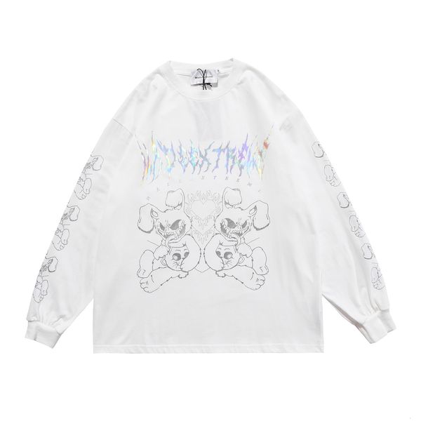 polo you'll see gothic women's loose femal t-shirts devil bear print dark high street ladiest-shirt harajuku clothes, White
polo you'll see gothic women's loose femal t-shirts devil bear print dark high street ladiest-shirt harajuku clothes, White