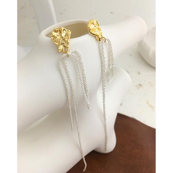 dangle & chandelier monlansher long tassel metal drop earrings for women gold color irregular ear stud classy minimalist jewelry 2021, Silver
dangle & chandelier monlansher long tassel metal drop earrings for women gold color irregular ear stud classy minimalist jewelry 2021, Silver