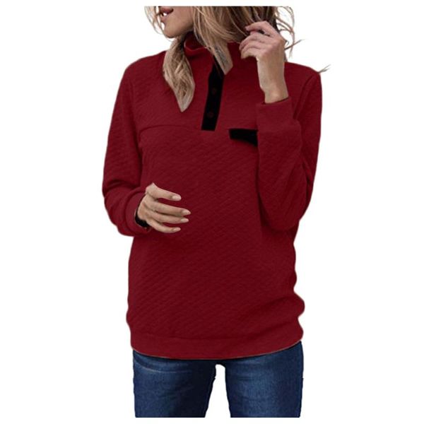 women's hoodies & sweatshirts in stock casual high collar button long sleeve blouse pullover sweatershirt fashion warm winter ladies tu, Black
women's hoodies & sweatshirts in stock casual high collar button long sleeve blouse pullover sweatershirt fashion warm winter ladies tu, Black