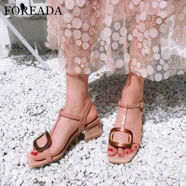 women sandals summer shoes natural genuine leather block high heels cow buckle t-strap ladies 3-9, Black
women sandals summer shoes natural genuine leather block high heels cow buckle t-strap ladies 3-9, Black