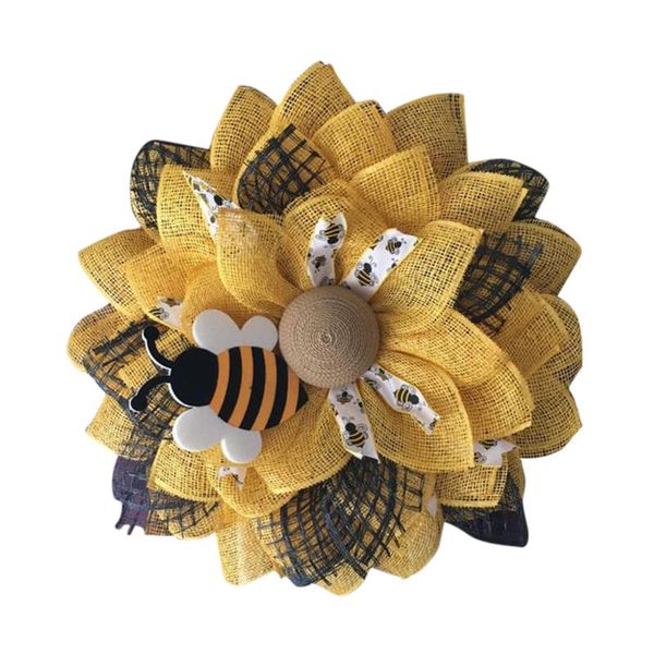 decorative flowers & wreaths artificial simulation leaf bee sunflower wreath front door decor garland wall hanging home party wedding decora
decorative flowers & wreaths artificial simulation leaf bee sunflower wreath front door decor garland wall hanging home party wedding decora