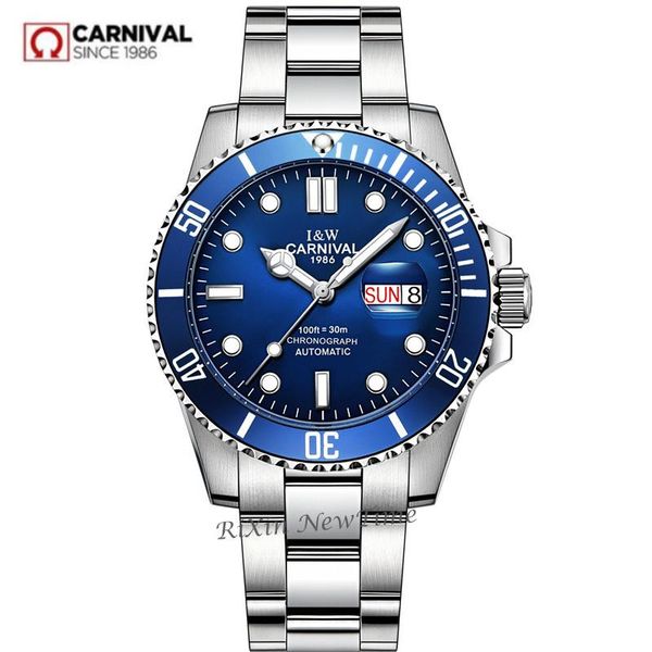 wristwatches ghost series dive watch automatic carnival fashion sport mechanical men sapphire calendar luminous waterproof montre homme, Slivery;brown
wristwatches ghost series dive watch automatic carnival fashion sport mechanical men sapphire calendar luminous waterproof montre homme, Slivery;brown