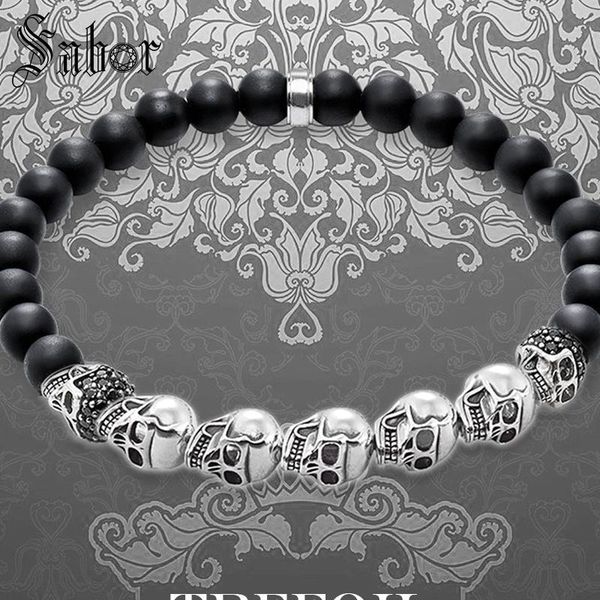 charm bracelets bracelet black skulls pave 2021 925 sterling silver fashion jewelry punk gift men women bransoletka mens, Golden;silver
charm bracelets bracelet black skulls pave 2021 925 sterling silver fashion jewelry punk gift men women bransoletka mens, Golden;silver