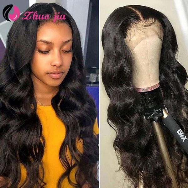 jia brazilian body wave 13x4 lace human hair wigs for black women transparent 180% density remy wigs1, Black;brown
jia brazilian body wave 13x4 lace human hair wigs for black women transparent 180% density remy wigs1, Black;brown