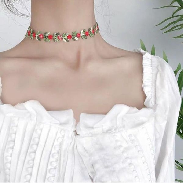 chokers korea boho flower charms chian necklace choker for women girl harajuku collars cute daisy fabric lace jewelry, Golden;silver
chokers korea boho flower charms chian necklace choker for women girl harajuku collars cute daisy fabric lace jewelry, Golden;silver