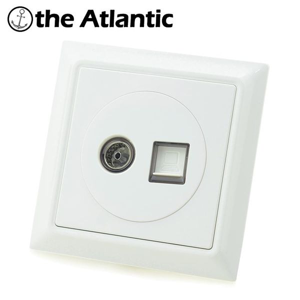 smart home control atlectric dual rj45 port tv socket television computer internet data wall pc panel 86type plug outlet 
smart home control atlectric dual rj45 port tv socket television computer internet data wall pc panel 86type plug outlet