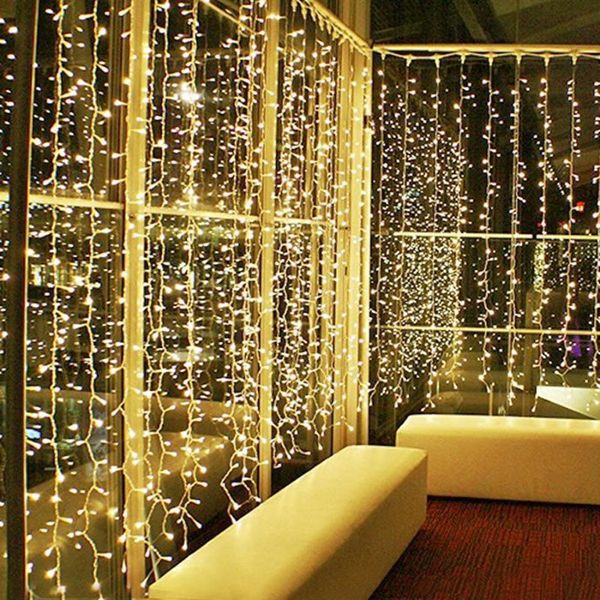 strings thrisdar 8x3m 800 led window curtain fairy string light 8 modes outdoor garden wedding party wall icicle garland
strings thrisdar 8x3m 800 led window curtain fairy string light 8 modes outdoor garden wedding party wall icicle garland